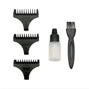 Masina de contur profesionala / trimmer Artero Poker Plus, Inox, 3 pieptani - imagine 3