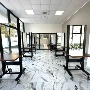 Post lucru coafor dublu / insula ALPEDA ACADEMY BASIC - imagine 5