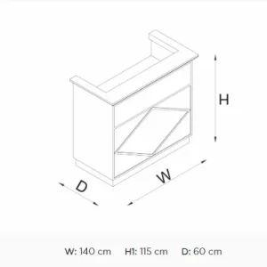 Receptie Alpeda Angel Desk - imagine 6
