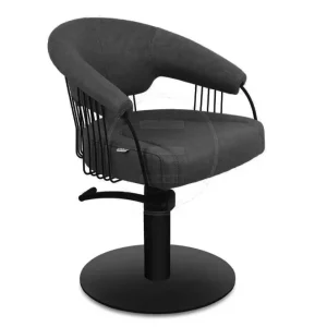 Scaun coafor / styling chair Alpeda ELITE Black Edition - imagine 3