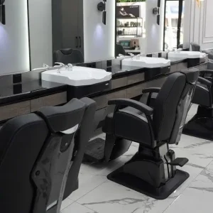 Scaun frizerie Alpeda Hercule Black Edition A - imagine 4