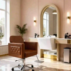 Scaun coafor/styling Alpeda Nova Chester - imagine 12