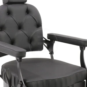 Scaun de frizerie / barber chair Alpeda Roberto Black - imagine 4