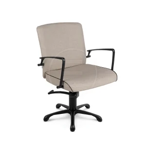 Scaun coafor / styling chair ALPEDA Icon Black - imagine 7