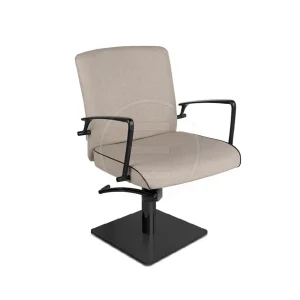 Scaun coafor / styling chair ALPEDA Icon Black - imagine 3