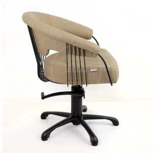 Scaun coafor / styling chair Alpeda ELITE Black Edition - imagine 7