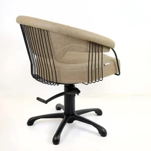 Scaun coafor / styling chair Alpeda ELITE Black Edition - imagine 8