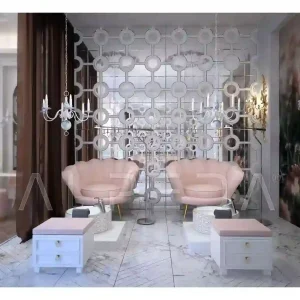 Scaun lucrator pedichiura cu depozitare ALPEDA PEARL SEAT - imagine 3