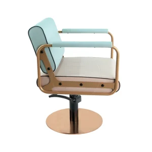 Scaun coafor / styling chair Alpeda Round Styling Rose - new collection - imagine 4