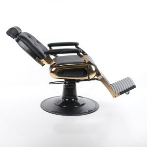 Scaun de frizerie / barber chair ALPEDA SPY GOLD - imagine 4