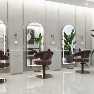 Post lucru coafor / styling unit Alpeda Roza Wall - imagine 5