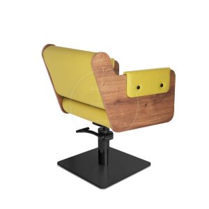 Scaun coafor / styling chair Alpeda KAI Black Edition, outlet - imagine 5