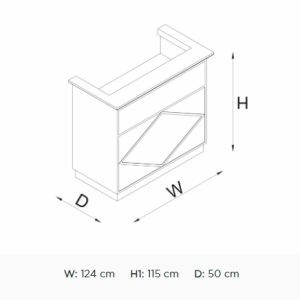 Receptie Alpeda Gedon Desk - imagine 3