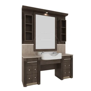 Post de lucru frizerie / barber styling unit ALPEDA Barlas - imagine 1