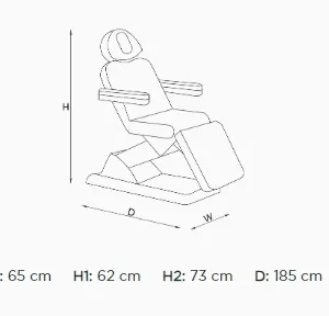Fotoliu pat masaj Alpeda Neko Bed - imagine 4