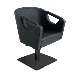 Scaun coafor / styling chair Alpeda Sacha Black - imagine 3