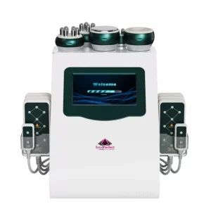 Aparat 6 in1 Lipolaser Liposuctie Virtuala, Cavitatie in vid, Tripolar, Multipolar RF Slabire in greutate, Indepartare celulita, Slabire Rapida, Radiofrecventa Profesional Salon, 61BL TotulPerfect - imagine 1