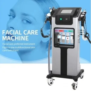 Aparat AQUAFACIAL 10 in1 Facial Ultrasunete, Skin scrubber, Oxy Spray Profesional, Lifting, Indepartare Riduri, Linii fine, Radiofrecventa Helley10 - imagine 3