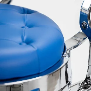 Scaun frizerie/ Barber chair Dduueett Mack NK Blue - imagine 3