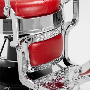 Scaun frizerie/ Barber chair Dduueett Mack NK Red - imagine 3
