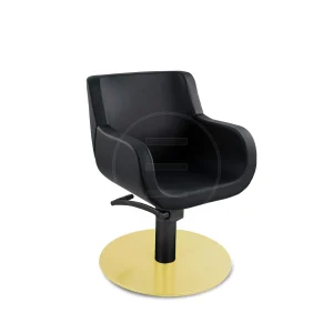 Scaun coafor / styling chair Alpeda Lotus Gold - imagine 3