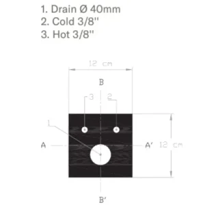 Unitate spalat, scafa / washing unit Dduueett ODDEN - imagine 7