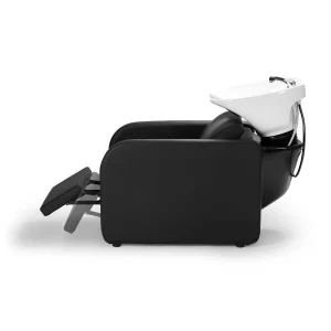 Unitate pentru spalat, scafa coafor/frizerie Dduueett Midi, suport picioare reglabil - imagine 3