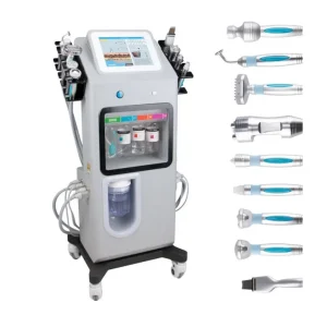 Aparat combina 12 in 1 hidradermabraziune, ultrasunete, oxigenare, oxygen facial Bio,Aqua Peeling, AQUAFacial