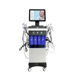 Combina cosmetica AquaFacial Standard 14 in 1 Oxy Spray, radiofrecventa, curatare, hidratantare, lifting - imagine 3