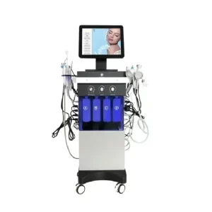 Combina cosmetica AquaFacial Standard 14 in 1 Oxy Spray, radiofrecventa, curatare, hidratantare, lifting - imagine 4