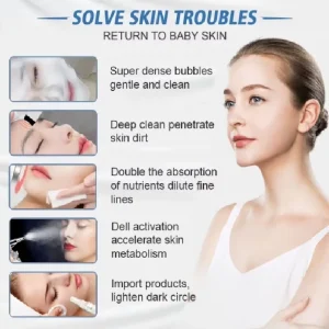 Combina cosmetica AquaFacial Standard 14 in 1 Oxy Spray, radiofrecventa, curatare, hidratantare, lifting - imagine 7