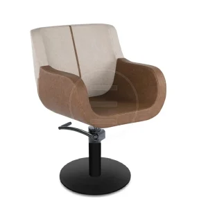 Scaun coafor / styling chair Alpeda Lotus Line Black - imagine 4