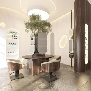 Post dublu de lucru coafor dublu / insula Alpeda Ladure Island - imagine 4