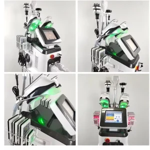 Aparat Criolipoliza 360, Criolipolysis, RF cavitatie, aparat de slabit, fat freezing machine, reducere celulita, pierdere in greutate - imagine 14