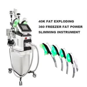 Aparat Criolipoliza 360, Criolipolysis, RF cavitatie, aparat de slabit, fat freezing machine, reducere celulita, pierdere in greutate - imagine 5