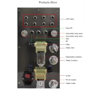 Aparat Criolipoliza 360, Criolipolysis, RF cavitatie, aparat de slabit, fat freezing machine, reducere celulita, pierdere in greutate - imagine 7