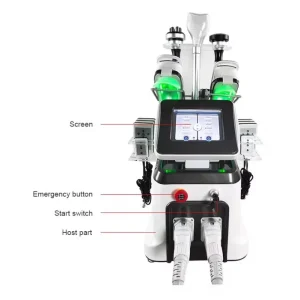 Aparat Criolipoliza 360, Criolipolysis, RF cavitatie, aparat de slabit, fat freezing machine, reducere celulita, pierdere in greutate - imagine 8