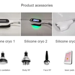 Aparat Criolipoliza 360, Criolipolysis, RF cavitatie, aparat de slabit, fat freezing machine, reducere celulita, pierdere in greutate - imagine 9