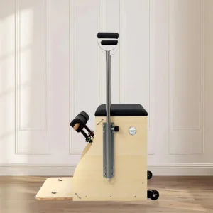 Aparat Pilates si Yoga Wunda profesional din lemn, scaun combo, corector postura, antrenament de bază de yoga, remodelare corporala si fitness - imagine 5