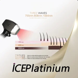 Aparat Epilare Definitiva IcePlatinium Diode Laser 1200W - 50.000.000 impulsuri - imagine 5