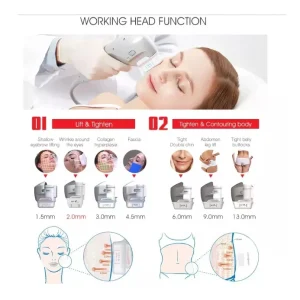 Aparat DUO 7D HIFU Plutonix si LIPOSlim, pentru rejuvenare faciala, remodelare corporala , High Intensity Focused Ultrasound, Skin Rejuvenation - imagine 4