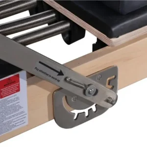 KANTON REFORMER PLIABIL aparat multifunctional profesional din lemn de artar, Reformer pentru pilates si yoga, echipament de fitness pentru remodelarea corpului - imagine 3