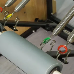 Aparat Pilates si Yoga Wunda Kanton profesional din lemn de stejar, scaun combo, corector postura, antrenament de bază de yoga, remodelare corporala si fitness - imagine 2