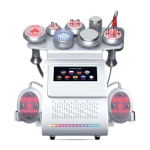 Aparat remodelare faciala si corporala Kanton 9 in 1 80K cavitatie RF EMS lipolaser vacuum multipolar radiofrecventa - imagine 3