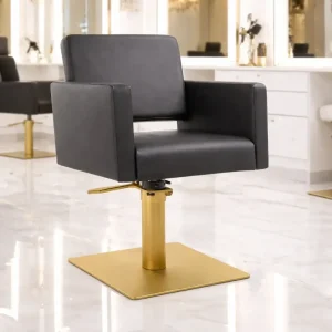 Scaun coafor / styling chair Kanton Avon Gold - imagine 2