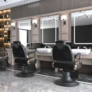 Post de lucru frizerie / barber styling unit Alpeda Barbaros - imagine 2