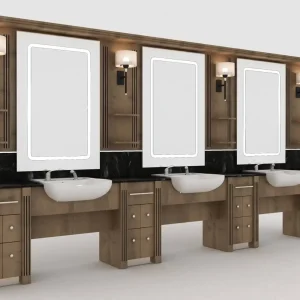 Post de lucru frizerie / barber styling unit Alpeda Barbaros - imagine 1