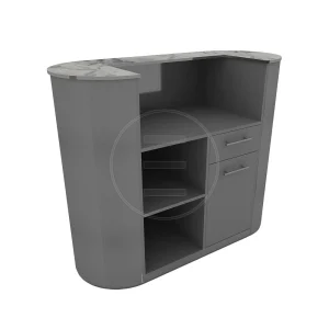 Receptie Alpeda Boho Round Desk - imagine 4