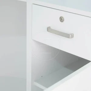 Receptie Alpeda Domino Desk Auriu / Crom / Rose / Black - imagine 6