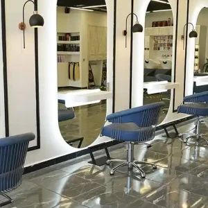 Scaun coafor / styling chair Alpeda Elite Nkl - imagine 3